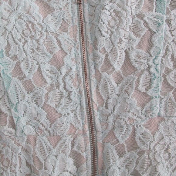 Speechless Mint Lace Dress - Picture 9 of 13